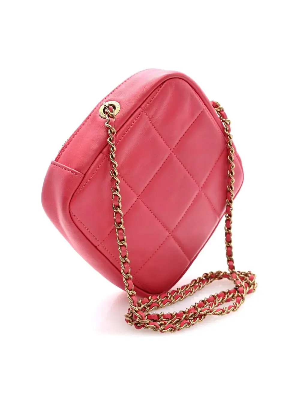 Chanel Lambskin Quilted Diamond Clutch #303628C16B